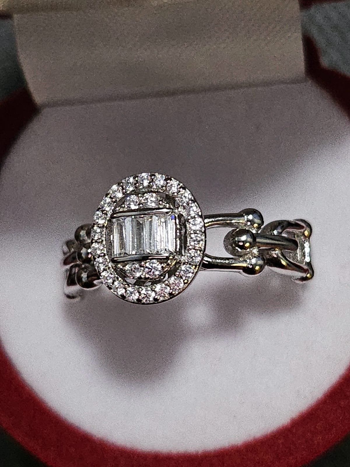 Anillo de Compromiso o Promesa Plata Ley 925 #7